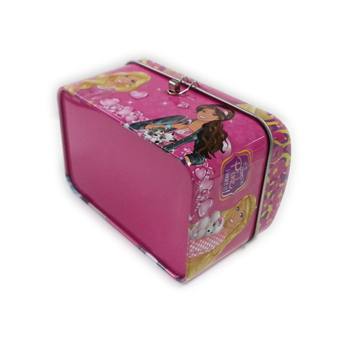 Barbie treasure tin box for candy